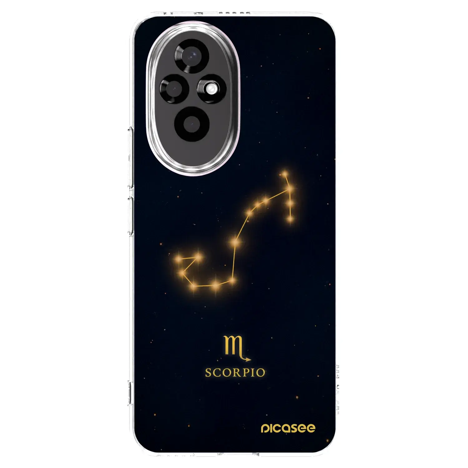 Silikonový průhledný obal pro Honor 200 Pro 5G - SCORPIO