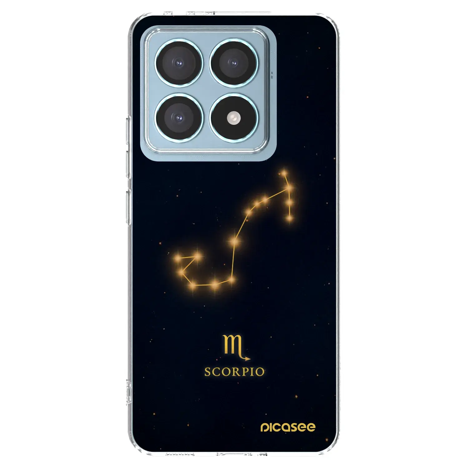 Silikonový průhledný obal pro Xiaomi 14T Pro - SCORPIO