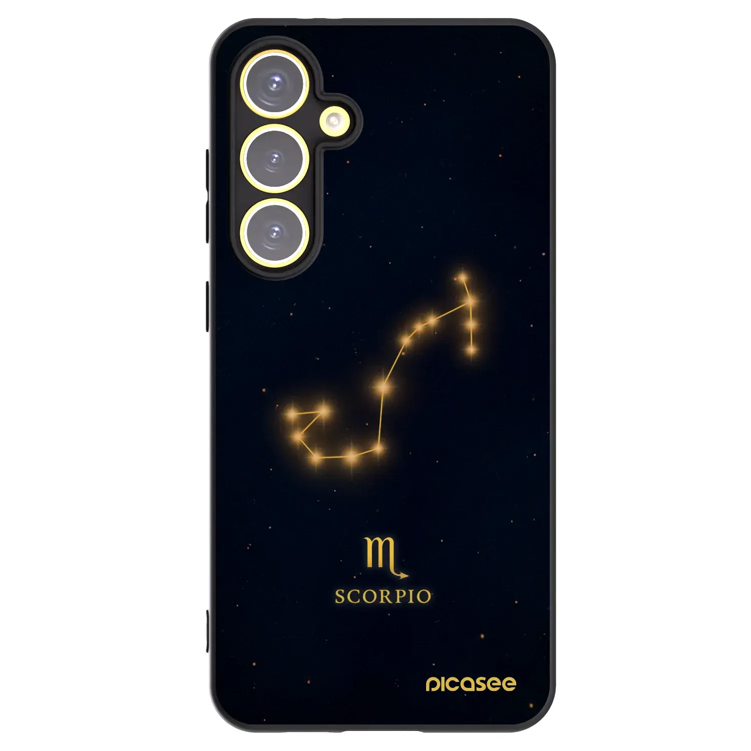 Silikonový černý obal pro Samsung Galaxy S24 FE S721B - SCORPIO