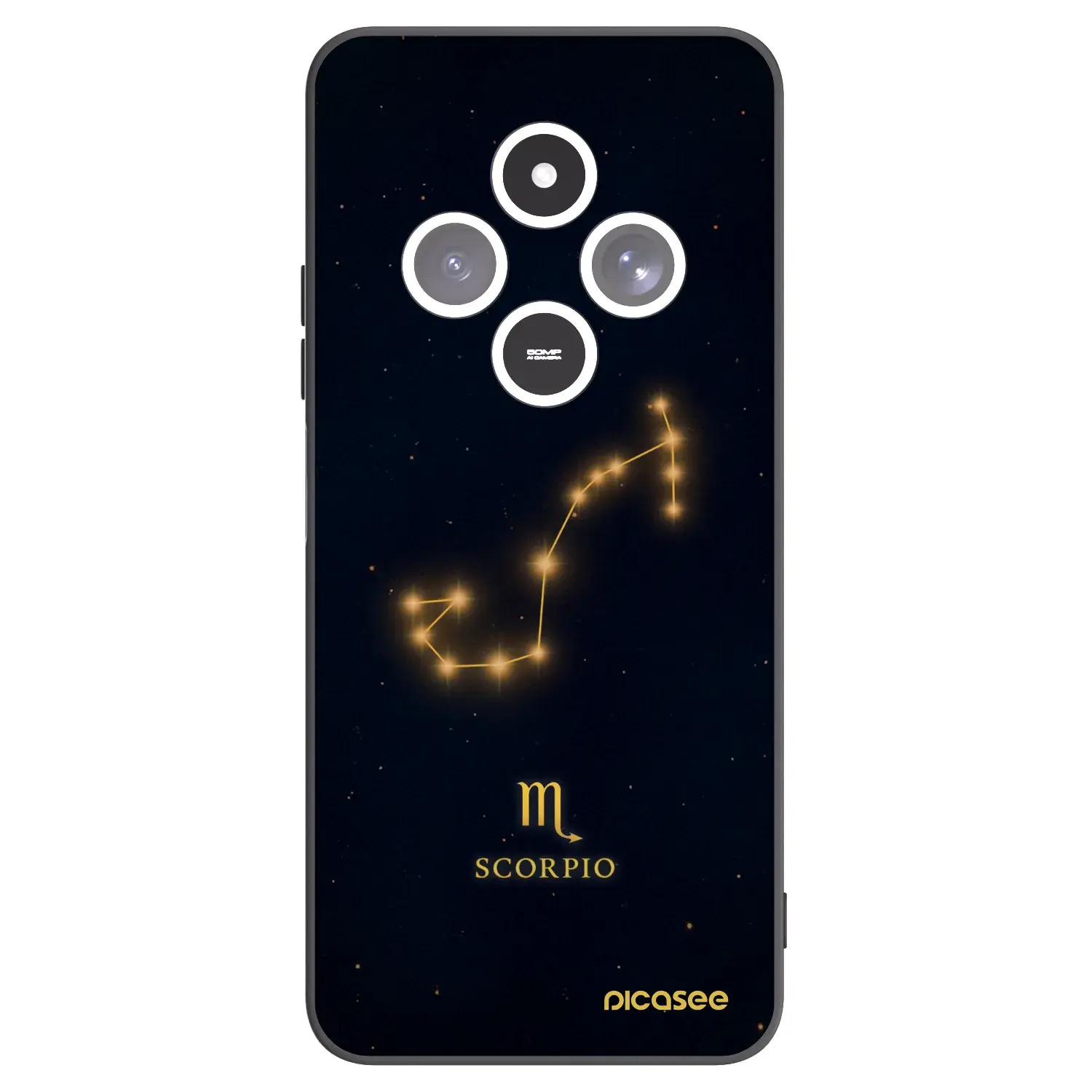 Silikonový černý obal pro Xiaomi Redmi 14C - SCORPIO