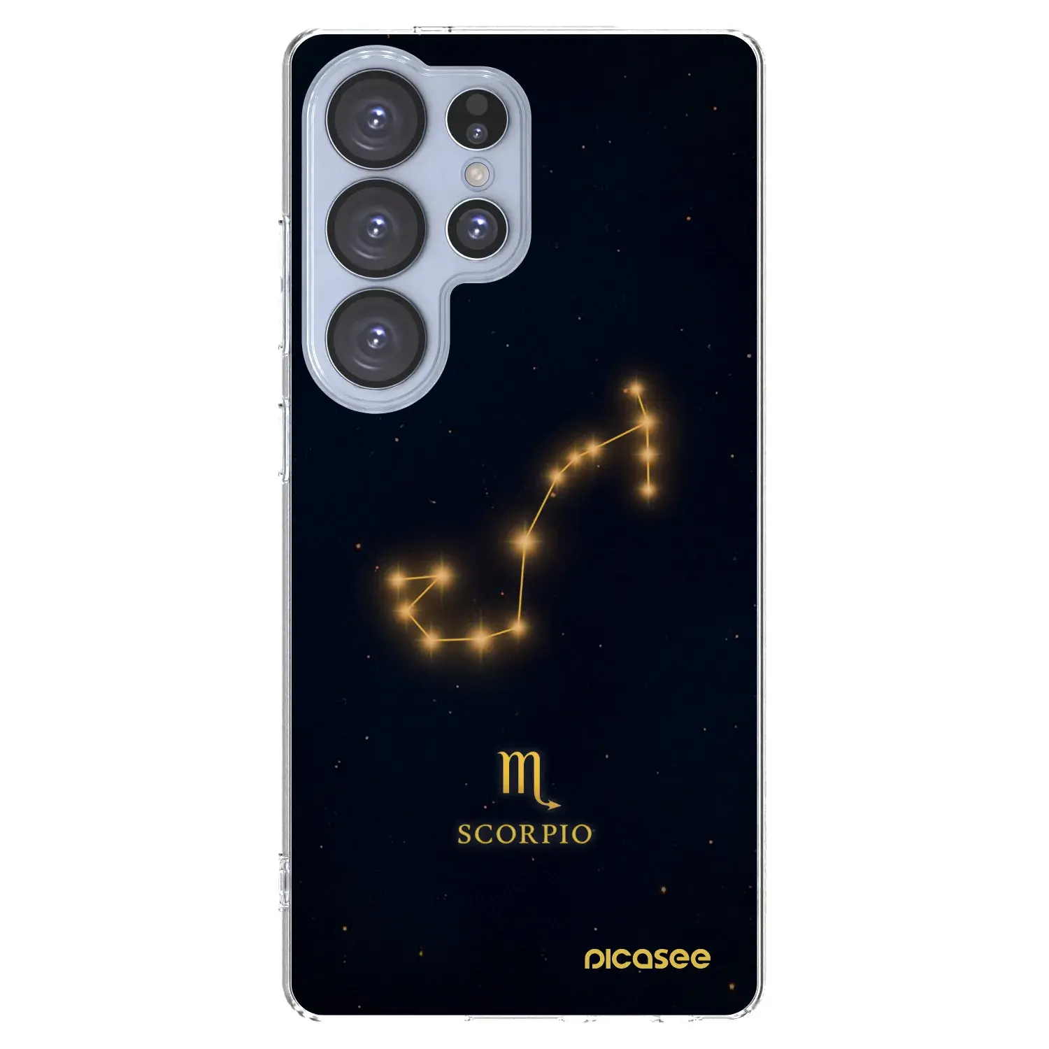 Silikonový průhledný obal pro Samsung Galaxy S25 Ultra 5G - SCORPIO