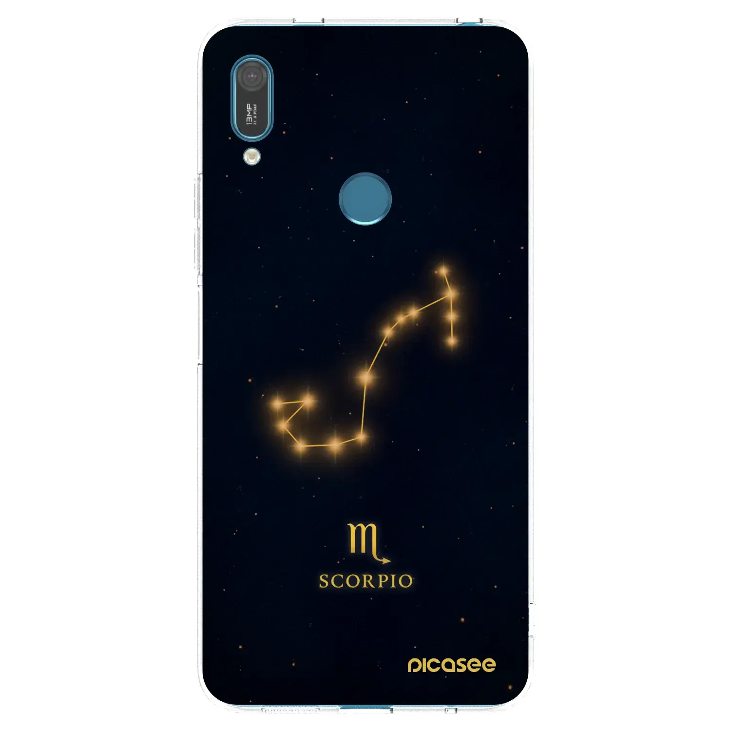 Silikonový průhledný obal pro Huawei Y7 2019 - SCORPIO