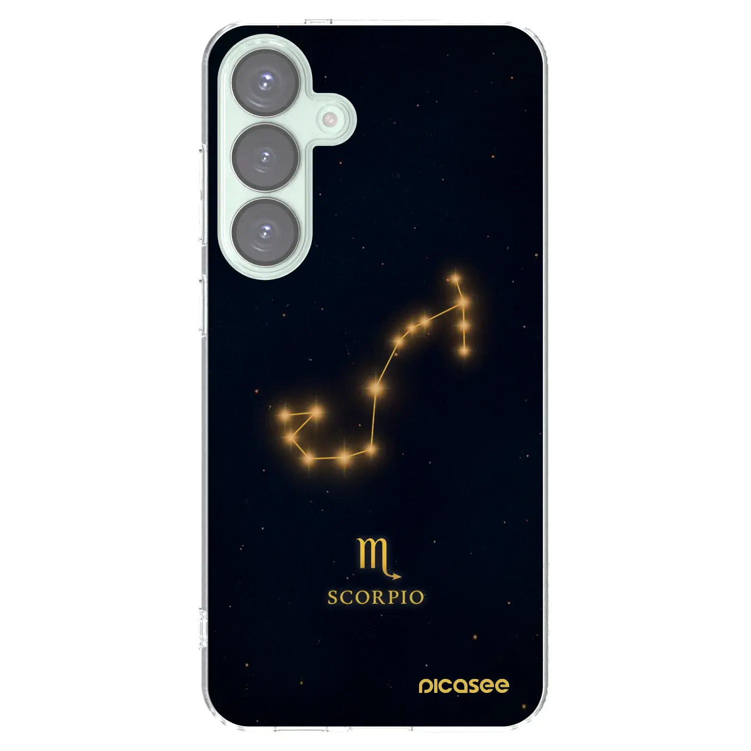 Silikonový průhledný obal pro Samsung Galaxy S25+ 5G - SCORPIO