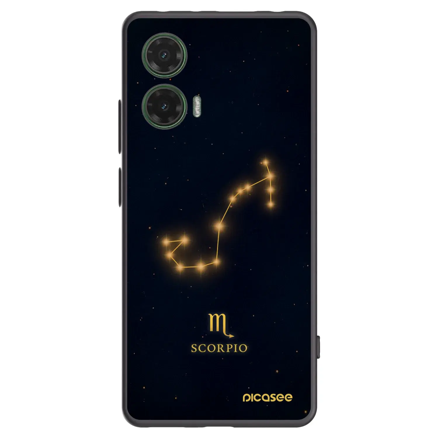 Silikonový černý obal pro Motorola Moto G35 5G - SCORPIO