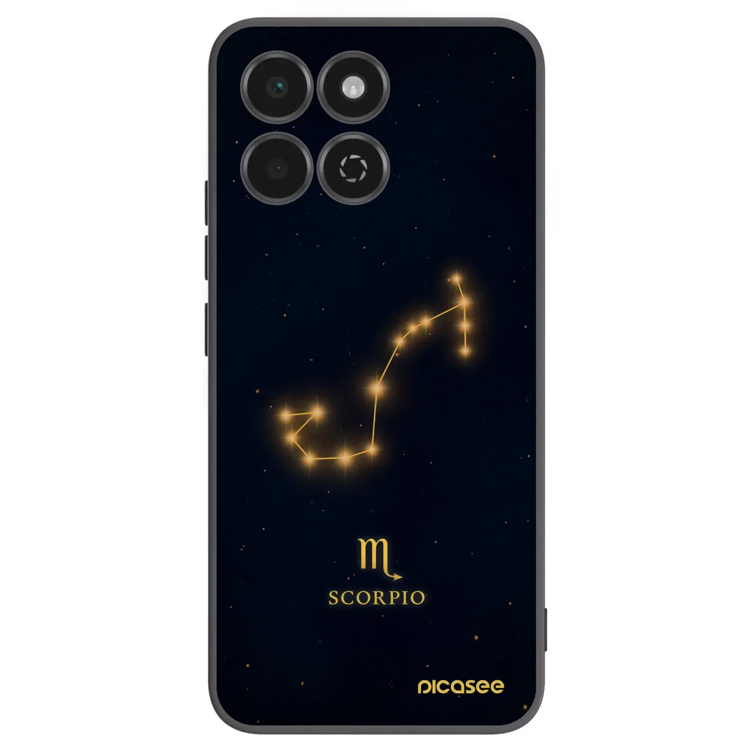 Silikonový černý obal pro Honor 200 Smart 5G - SCORPIO