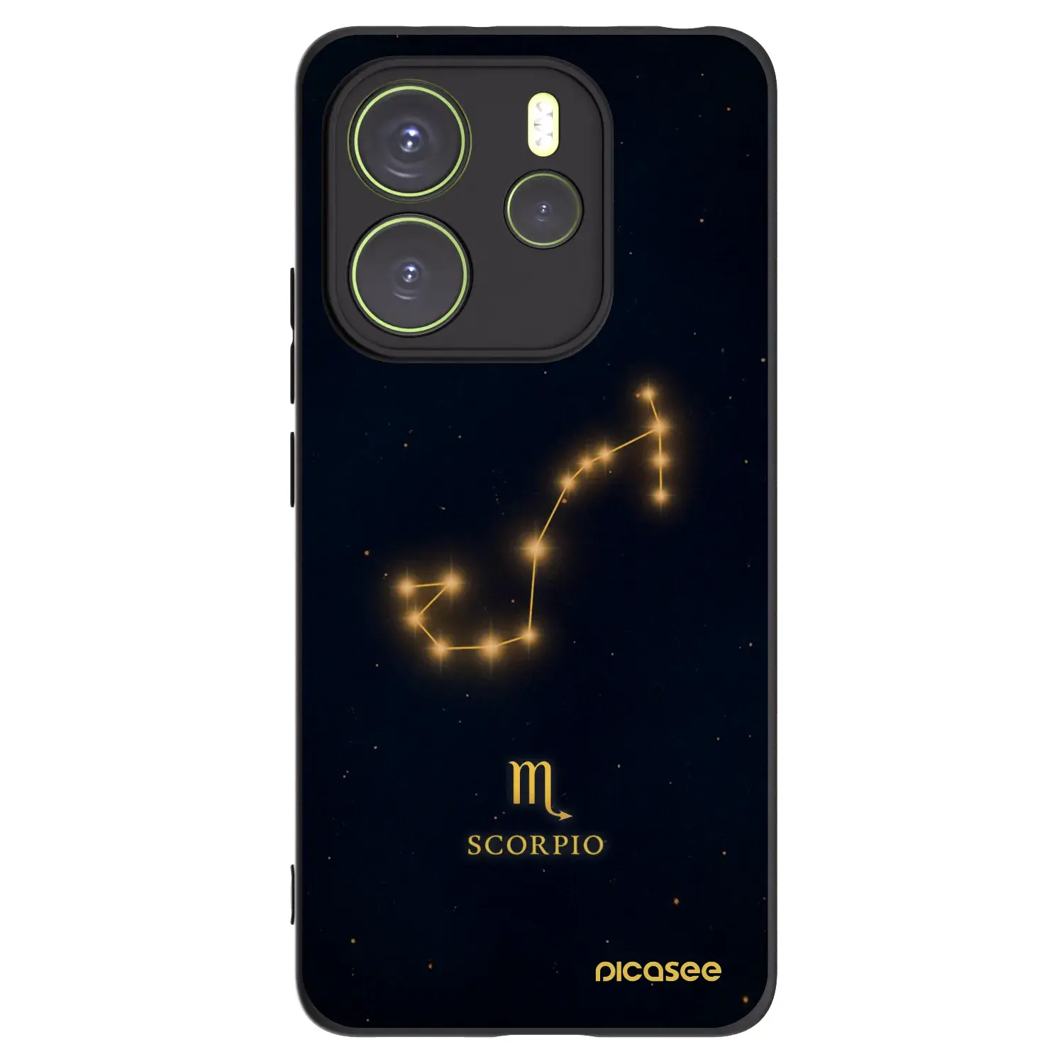 Silikonový černý obal pro Xiaomi Redmi Note 14 4G - SCORPIO