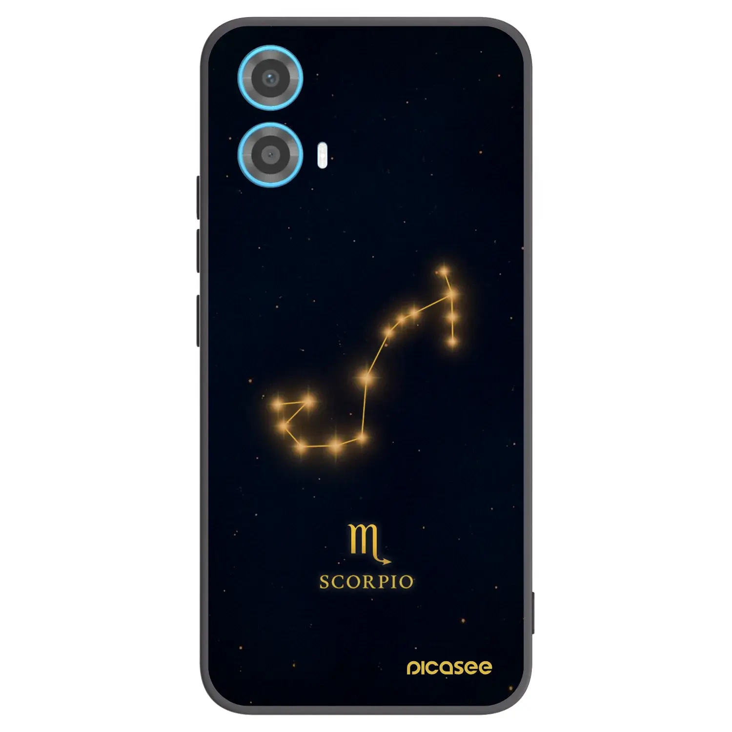 Silikonový černý obal pro Motorola Moto G34 5G - SCORPIO