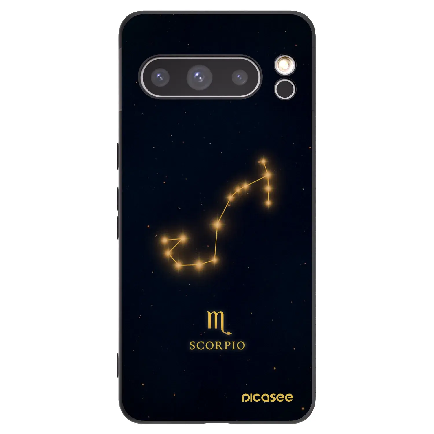 Silikonový černý obal pro Google Pixel 8 Pro - SCORPIO