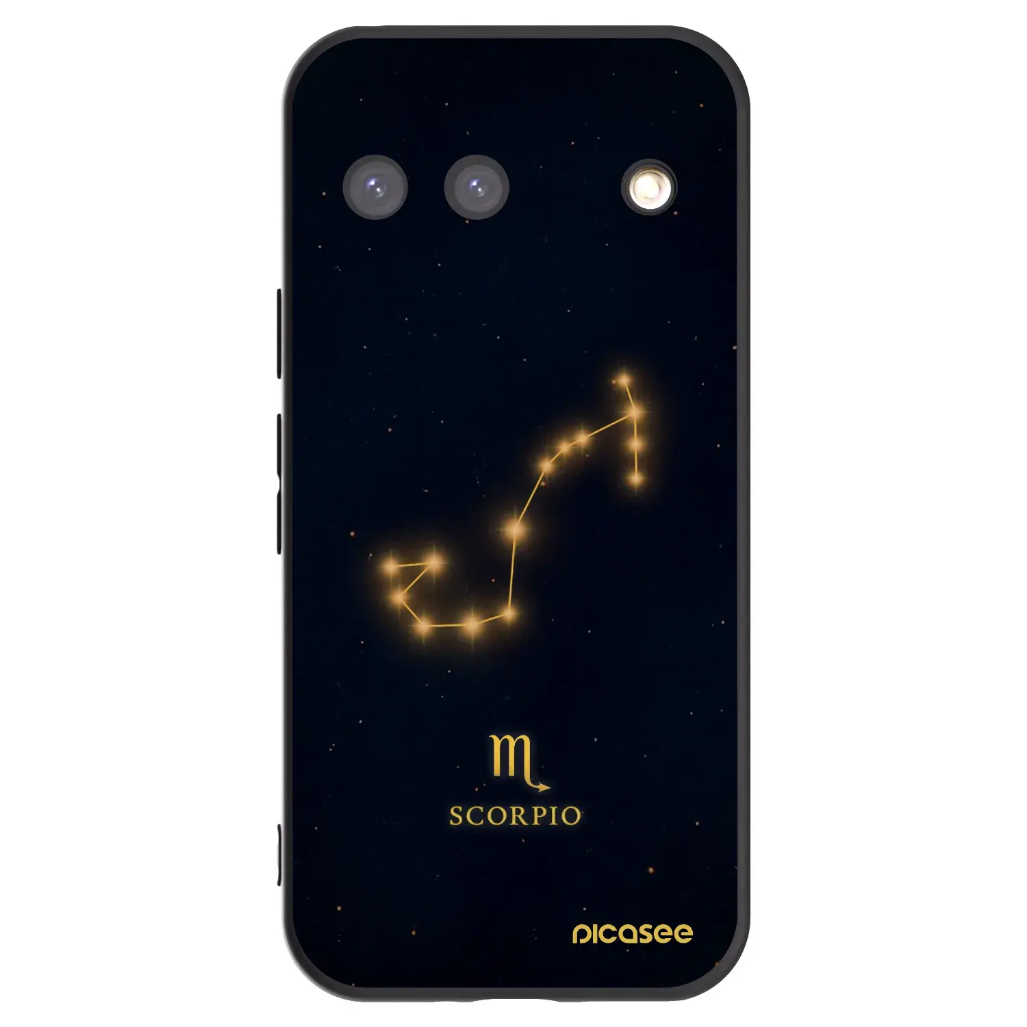 Silikonový černý obal pro Google Pixel 9 - SCORPIO