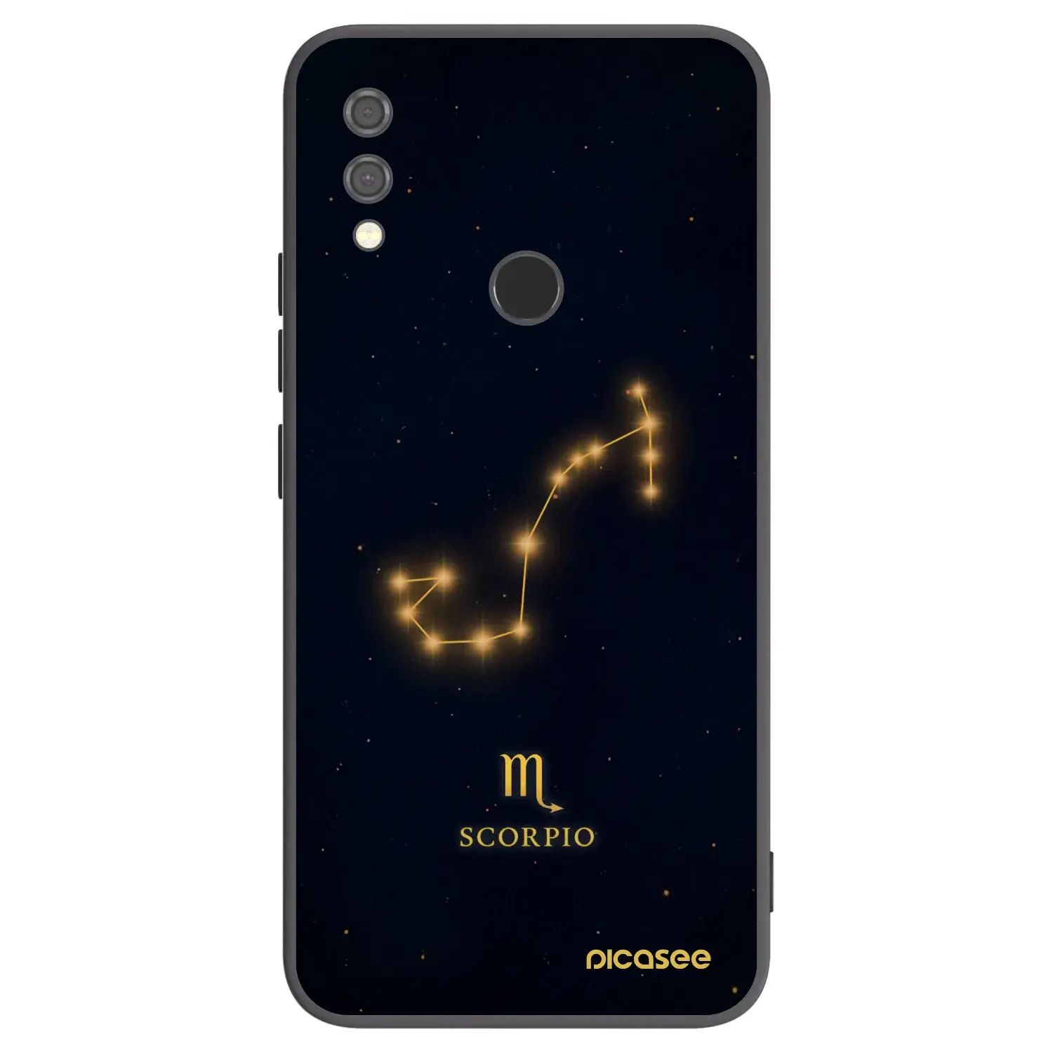 Silikonový černý obal pro Xiaomi Redmi Note 7 - SCORPIO