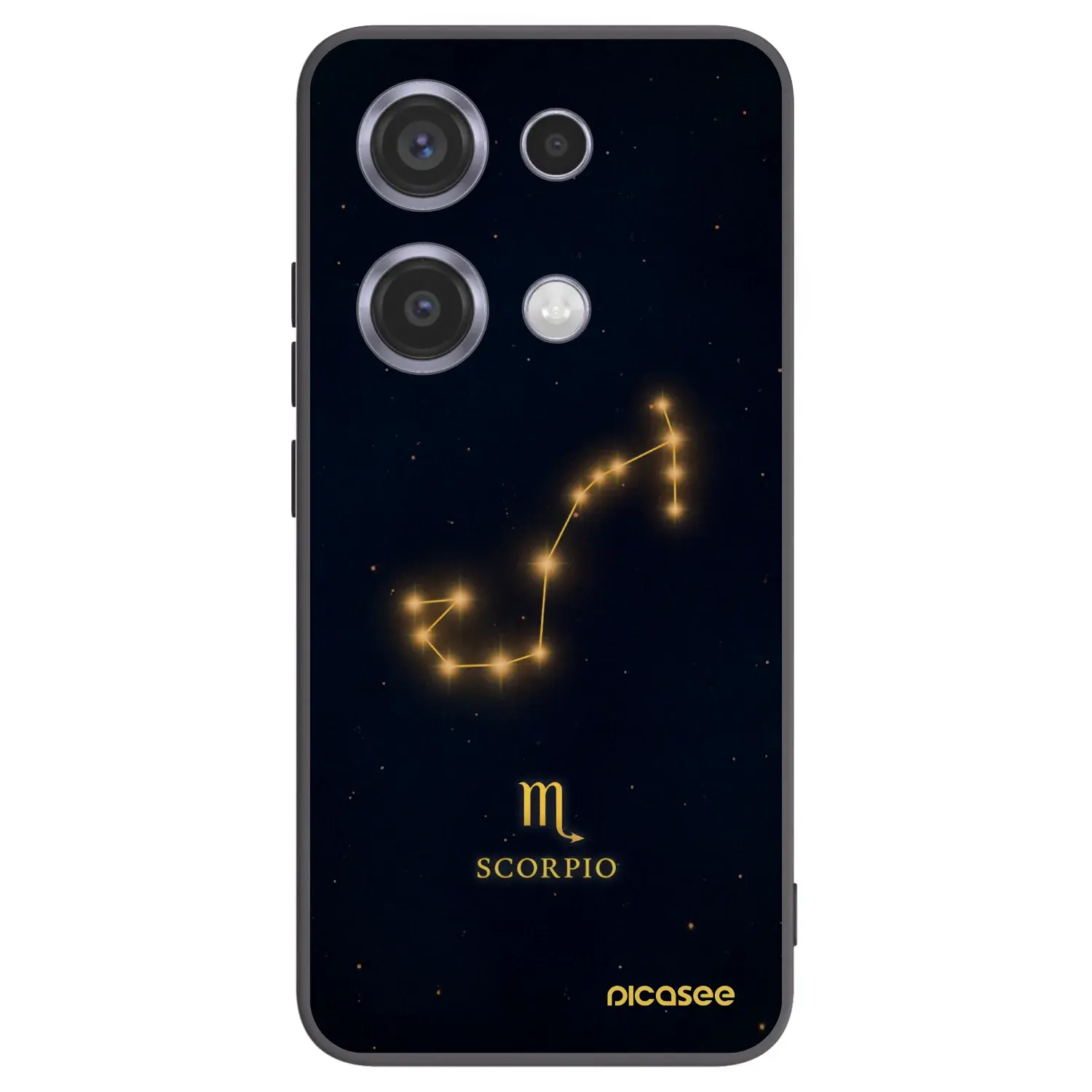 Silikonový černý obal pro Xiaomi Redmi Note 14S - SCORPIO
