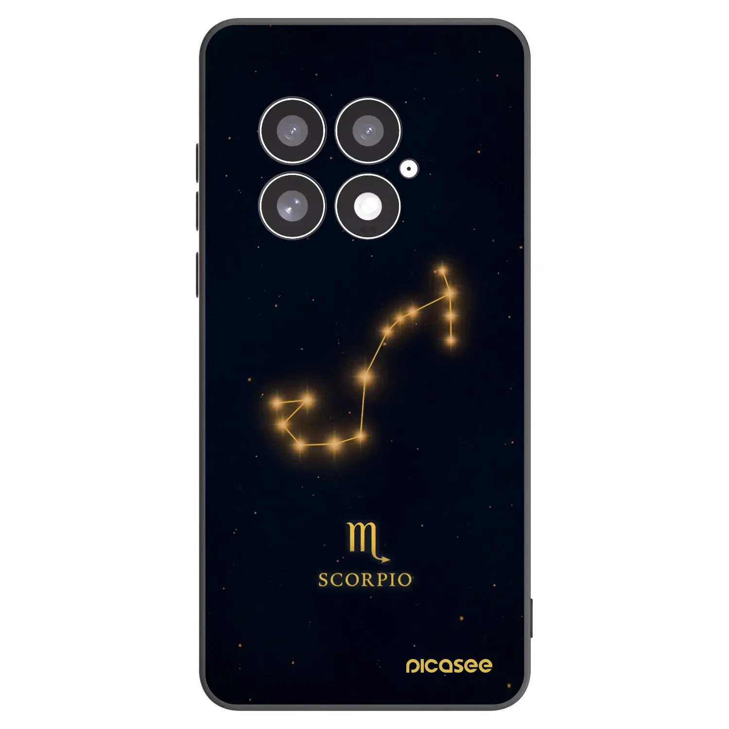 Silikonový černý obal pro OnePlus 13 5G - SCORPIO