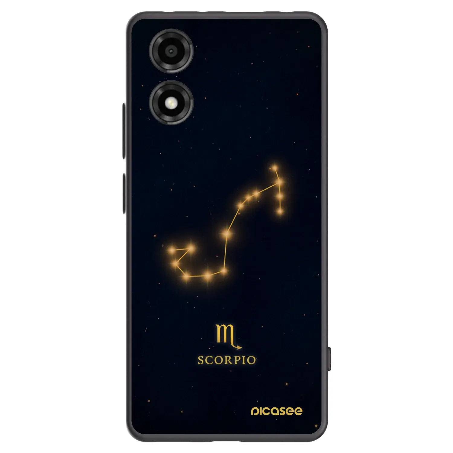 Silikonový černý obal pro Motorola Moto E14 - SCORPIO