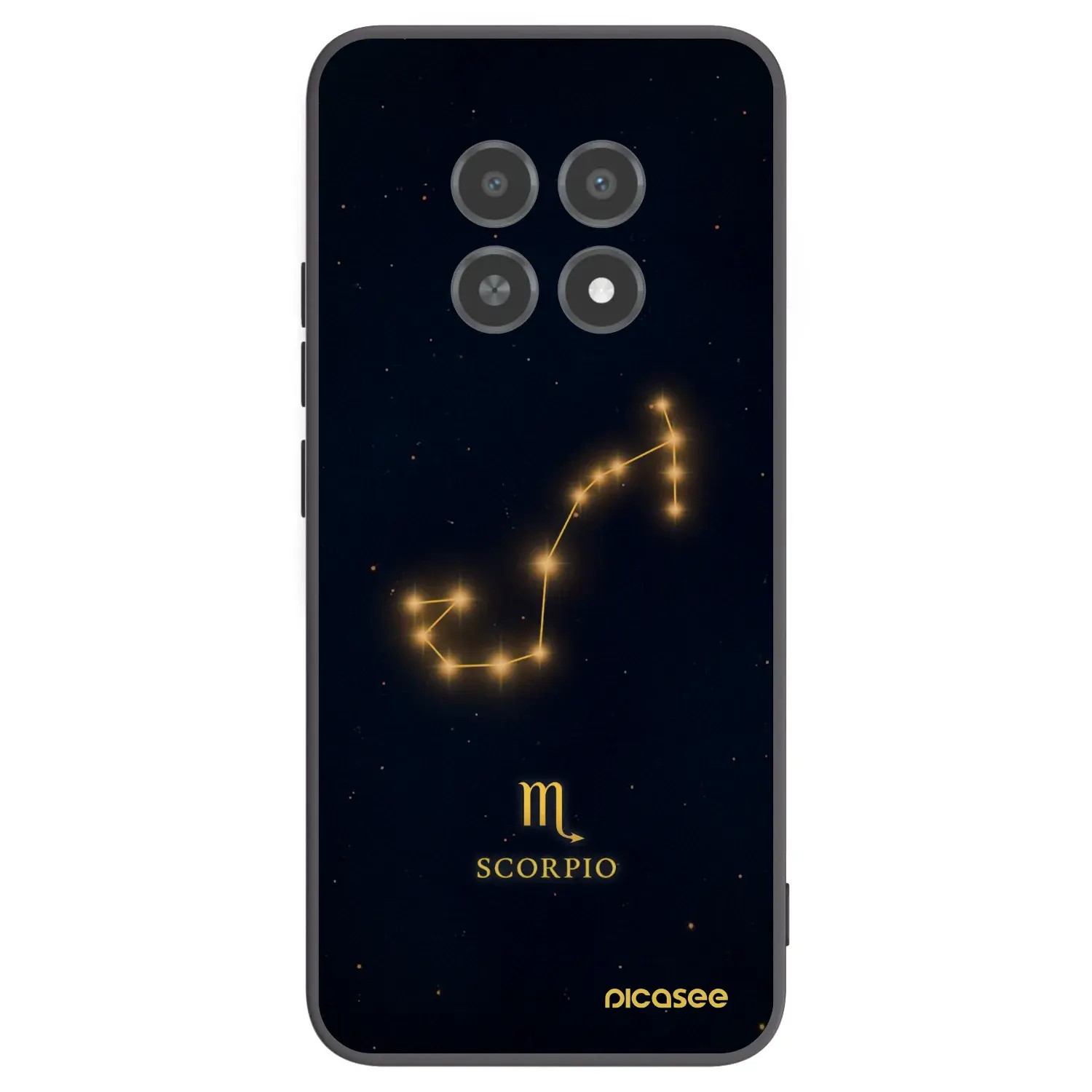 Silikonový černý obal pro Realme 12X - SCORPIO