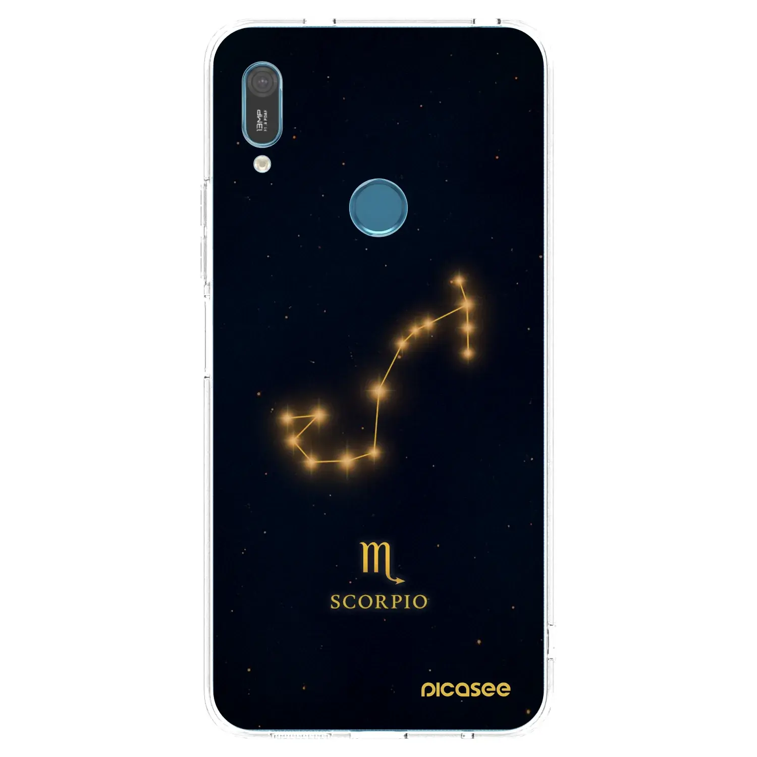 Silikonový průhledný obal pro Huawei Y6 2019 - SCORPIO
