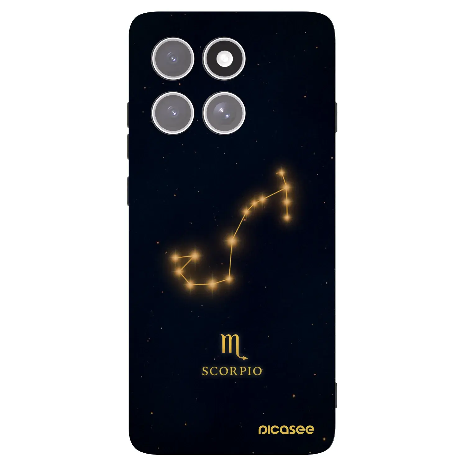 Silikonový černý obal pro Motorola Edge 60 Pro - SCORPIO