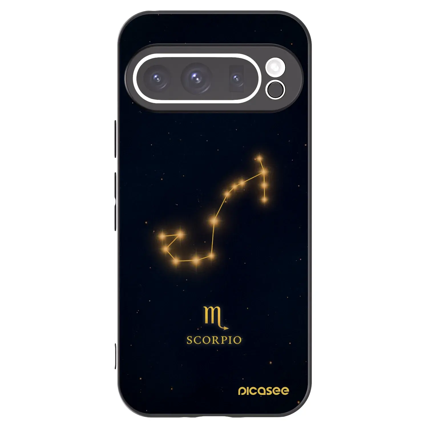 Silikonový černý obal pro Google Pixel 9 Pro XL - SCORPIO