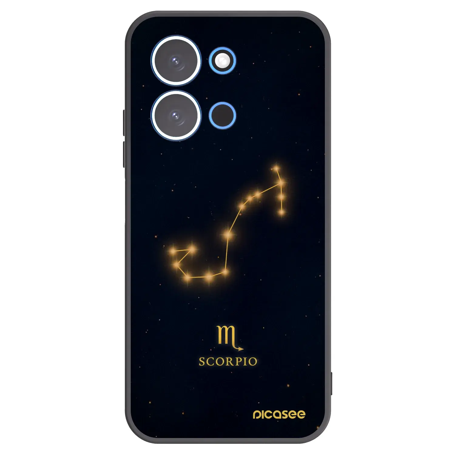 Silikonový černý obal pro Xiaomi Redmi 15C 4G - SCORPIO