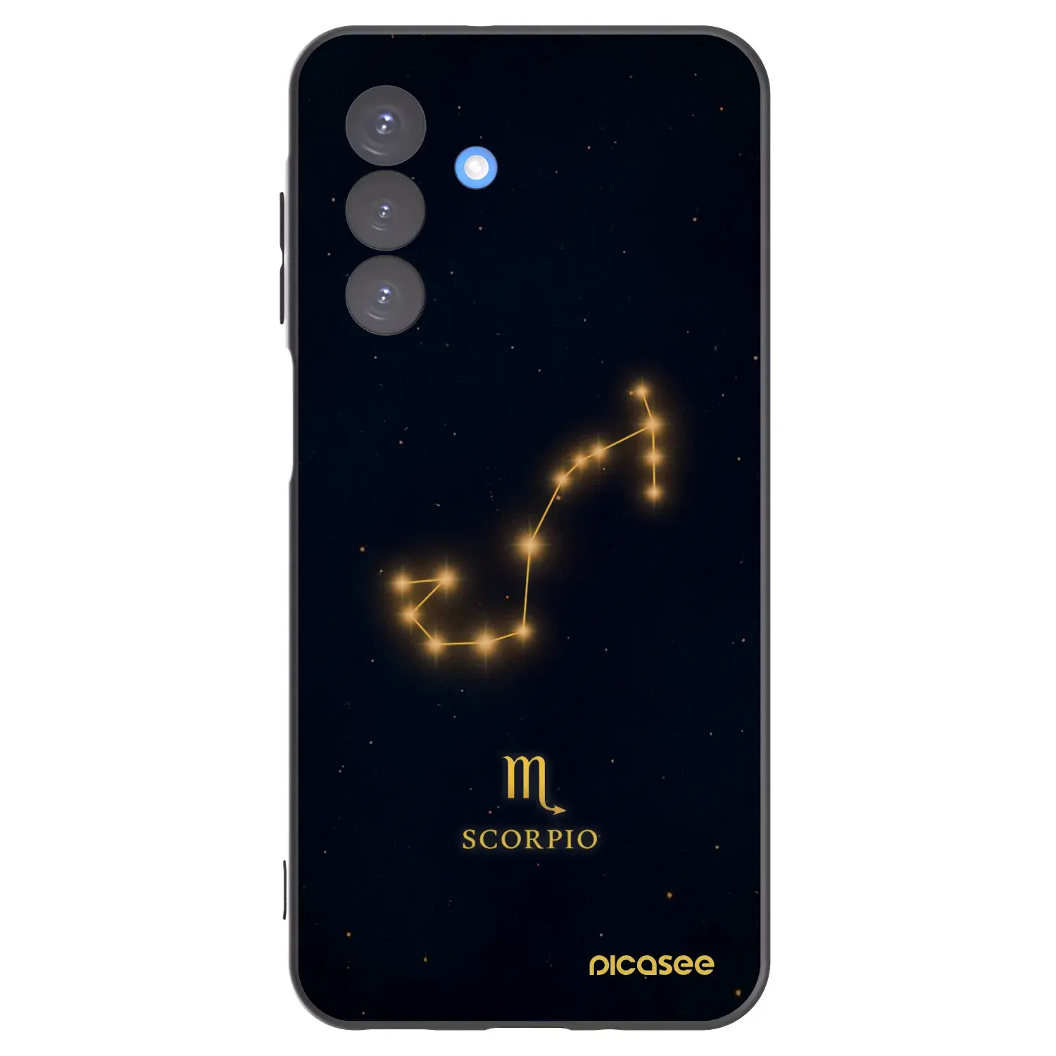Silikonový černý obal pro Samsung Galaxy A17 5G - SCORPIO