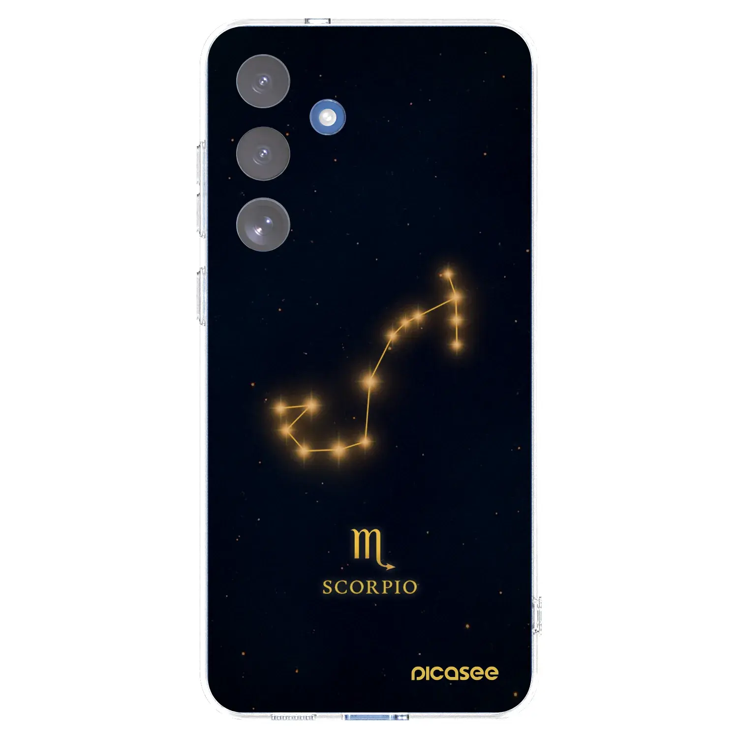 Silikonový průhledný obal pro Samsung Galaxy S25 FE 5G - SCORPIO