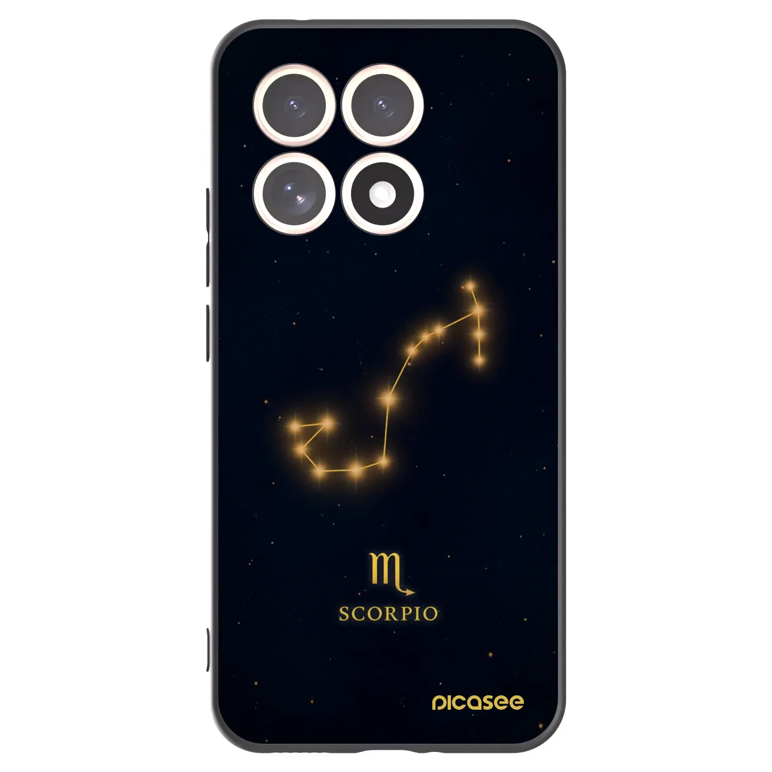 Silikonový černý obal pro Xiaomi 15T - SCORPIO