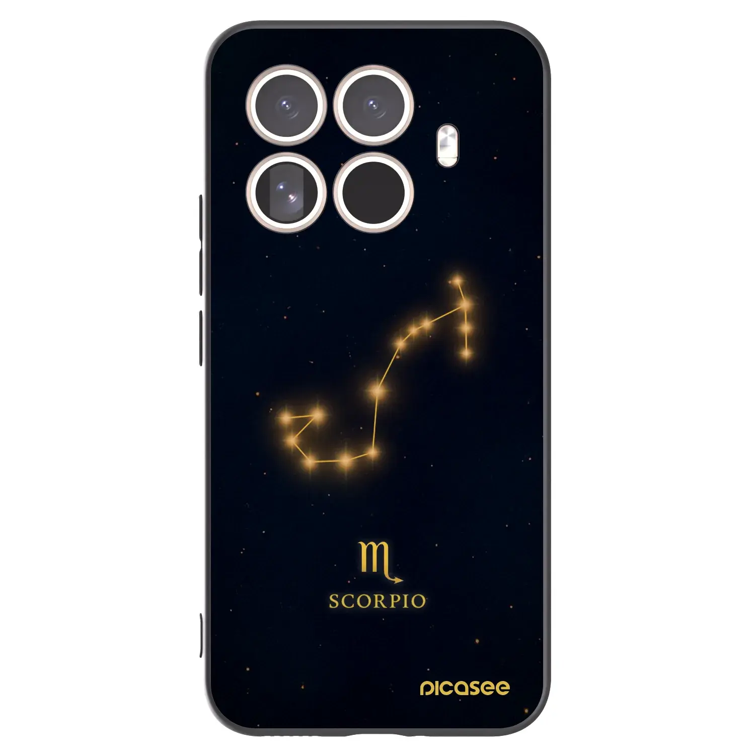 Silikonový černý obal pro Xiaomi 15T Pro - SCORPIO