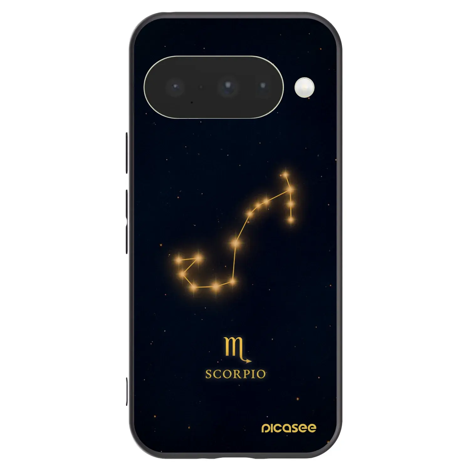 Silikonový černý obal pro Google Pixel 10 - SCORPIO