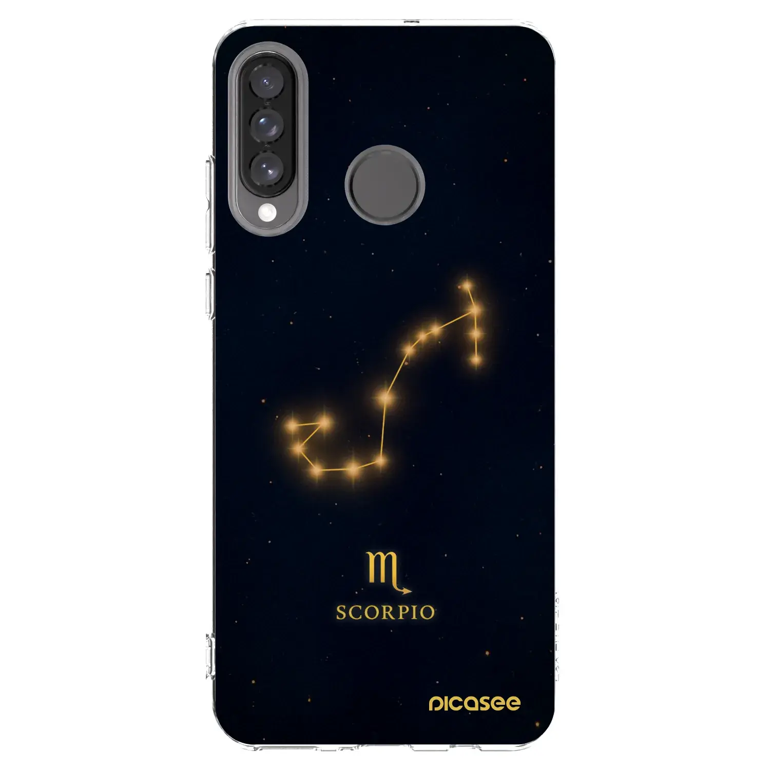 Silikonový průhledný obal pro Huawei P30 Lite - SCORPIO