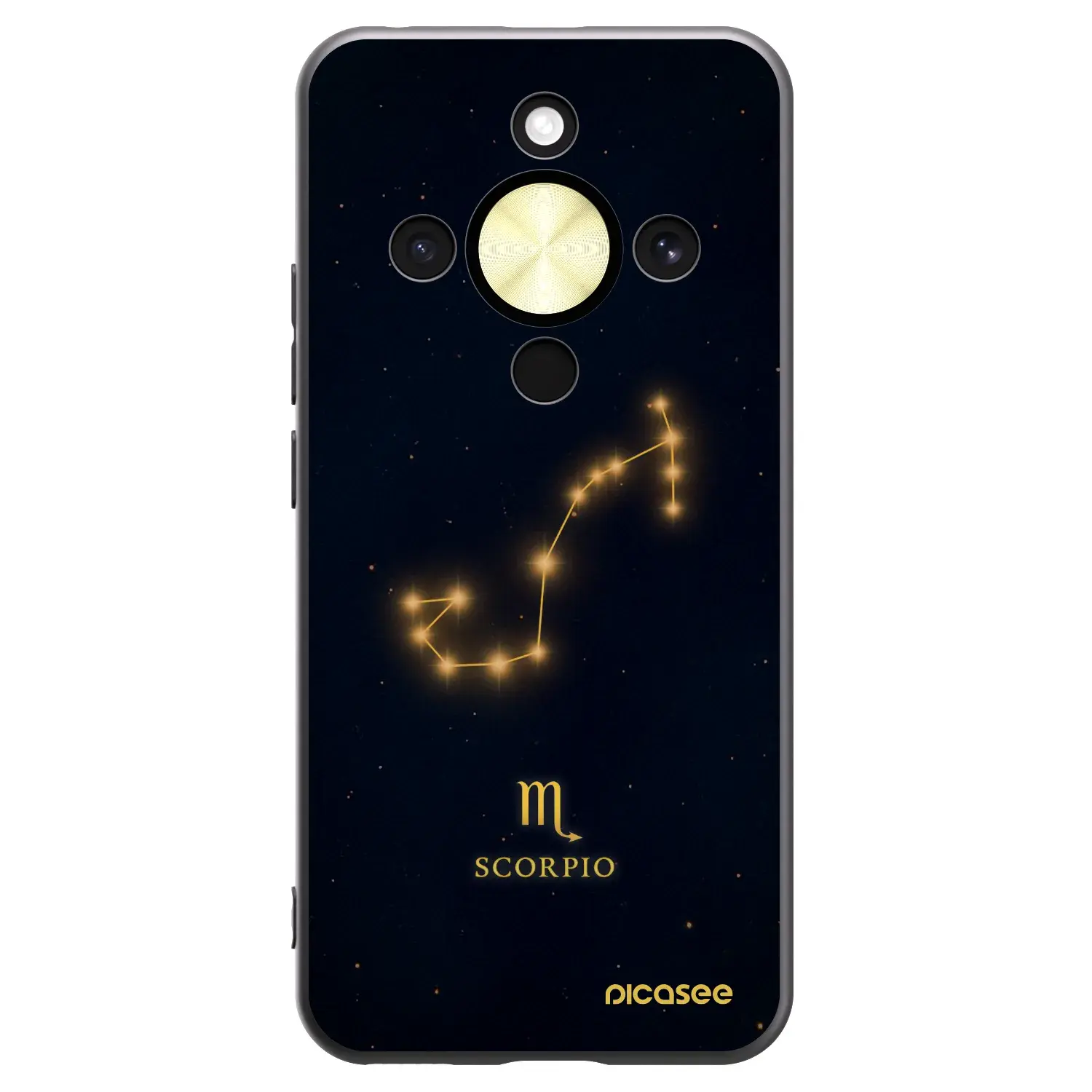 Silikonový černý obal pro Honor Magic8 Lite 5G - SCORPIO