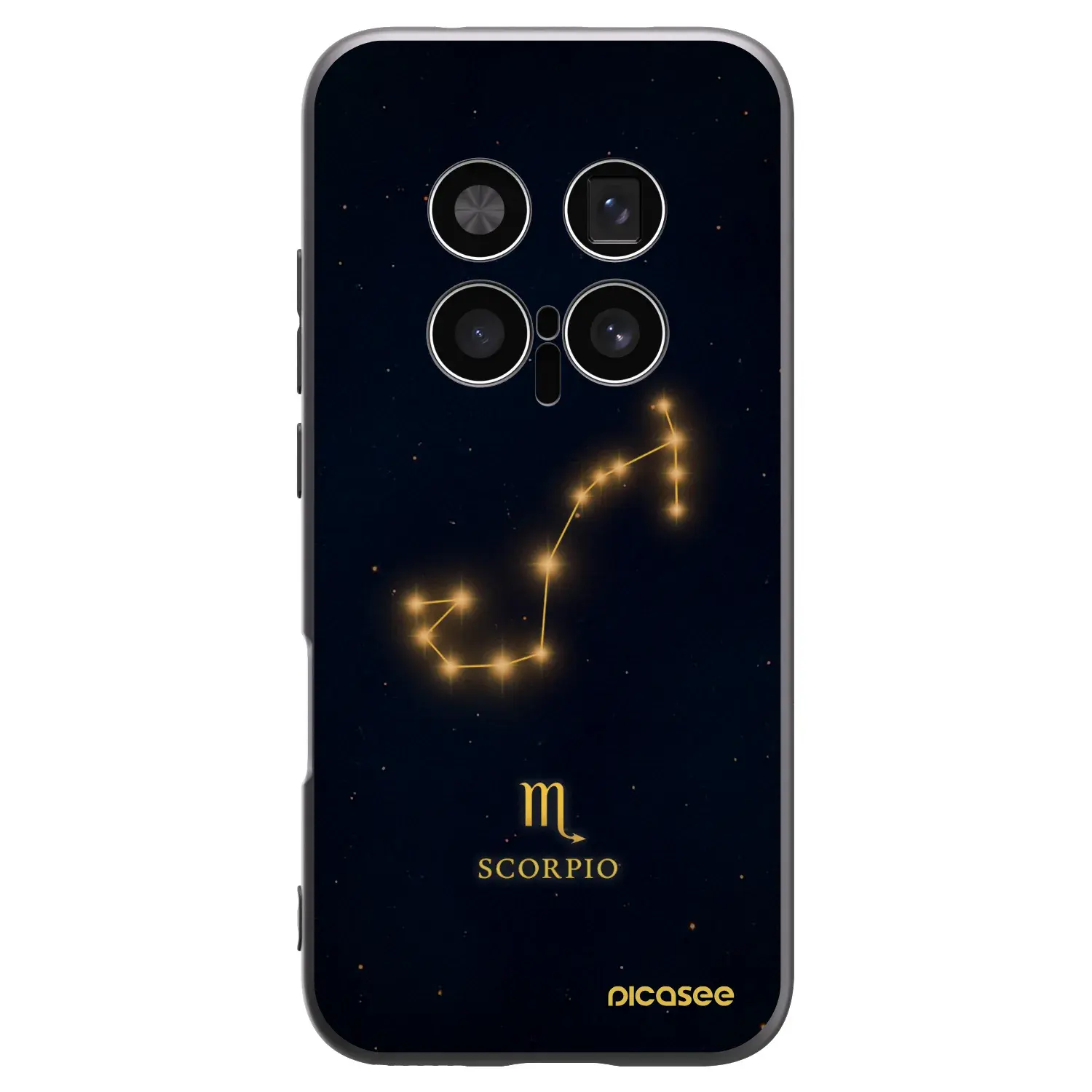 Silikonový černý obal pro Honor Magic8 Pro 5G - SCORPIO