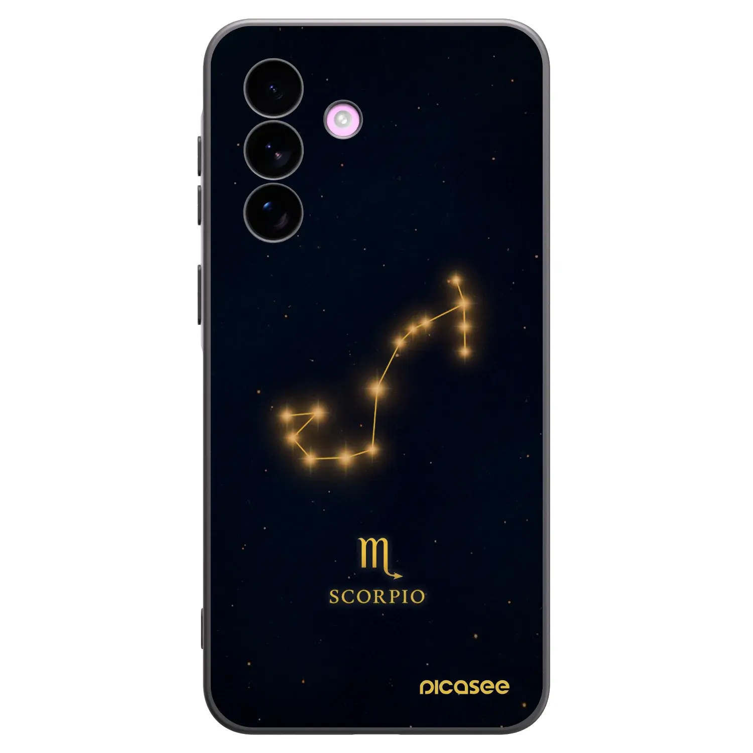 Silikonový černý obal pro Samsung Galaxy A57 5G - SCORPIO