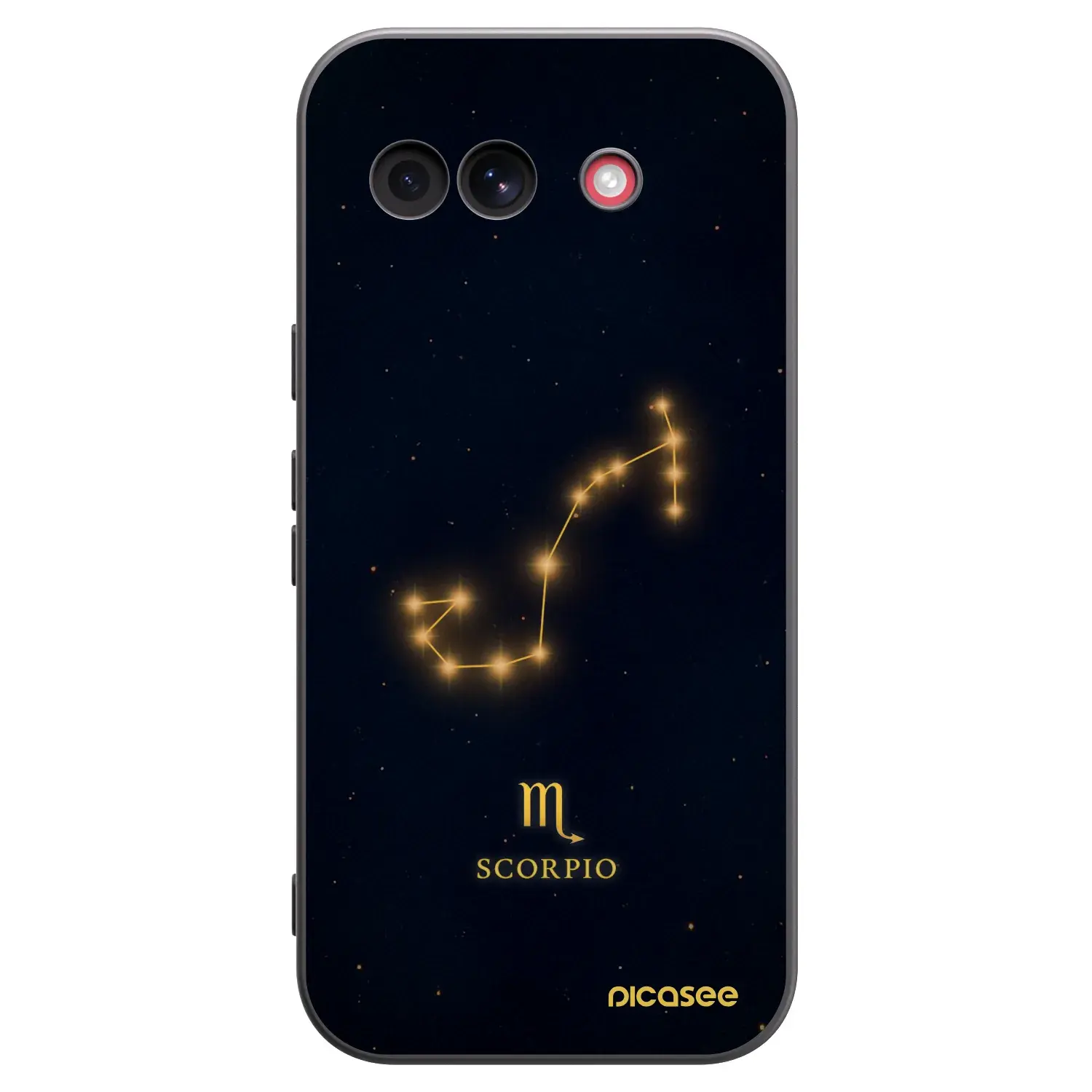 Silikonový černý obal pro Google Pixel 10a - SCORPIO