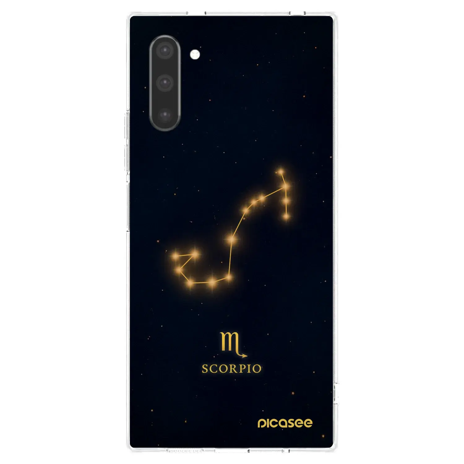Silikonový průhledný obal pro Samsung Galaxy Note 10 N970F - SCORPIO