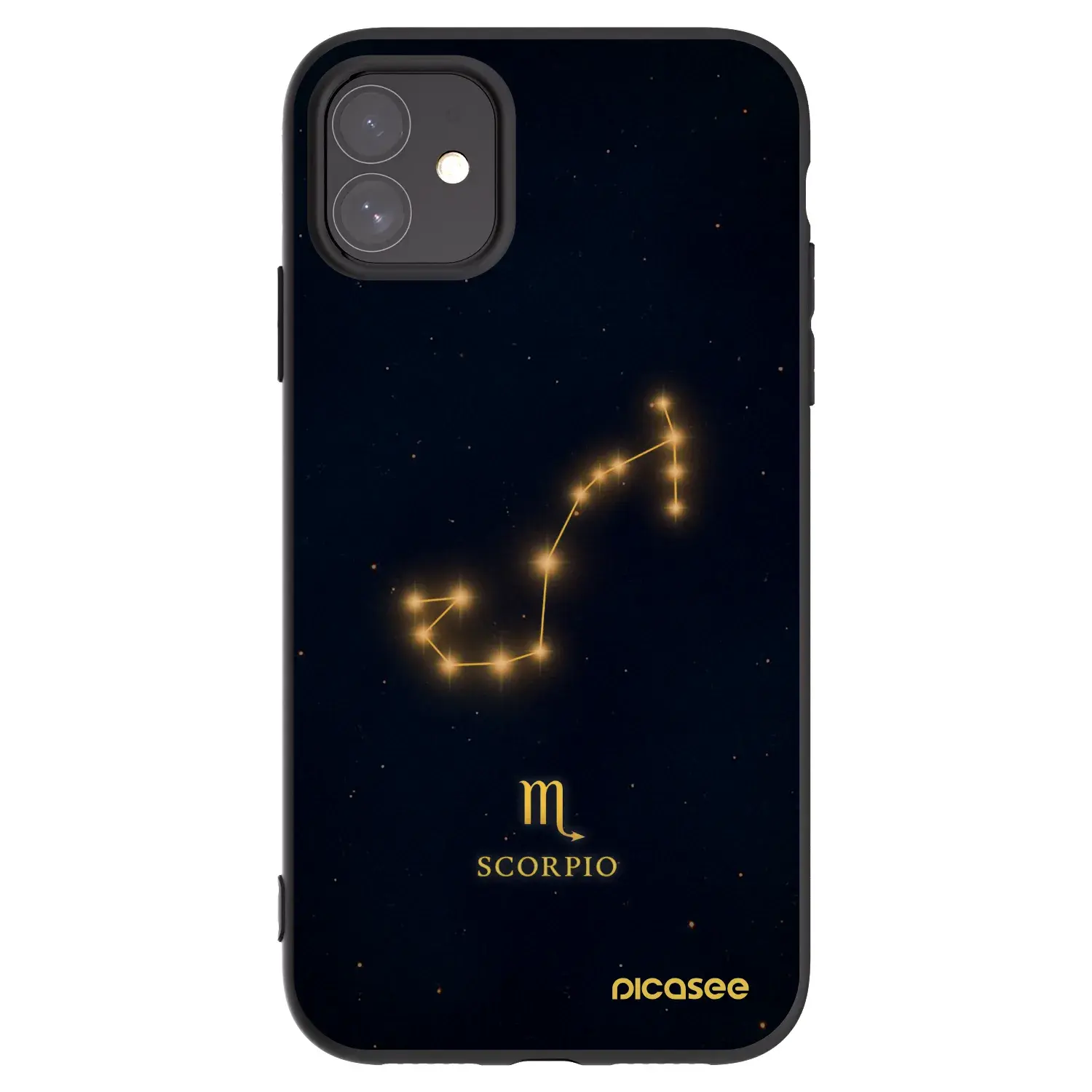 Silikonový černý obal pro Apple iPhone 11 - SCORPIO