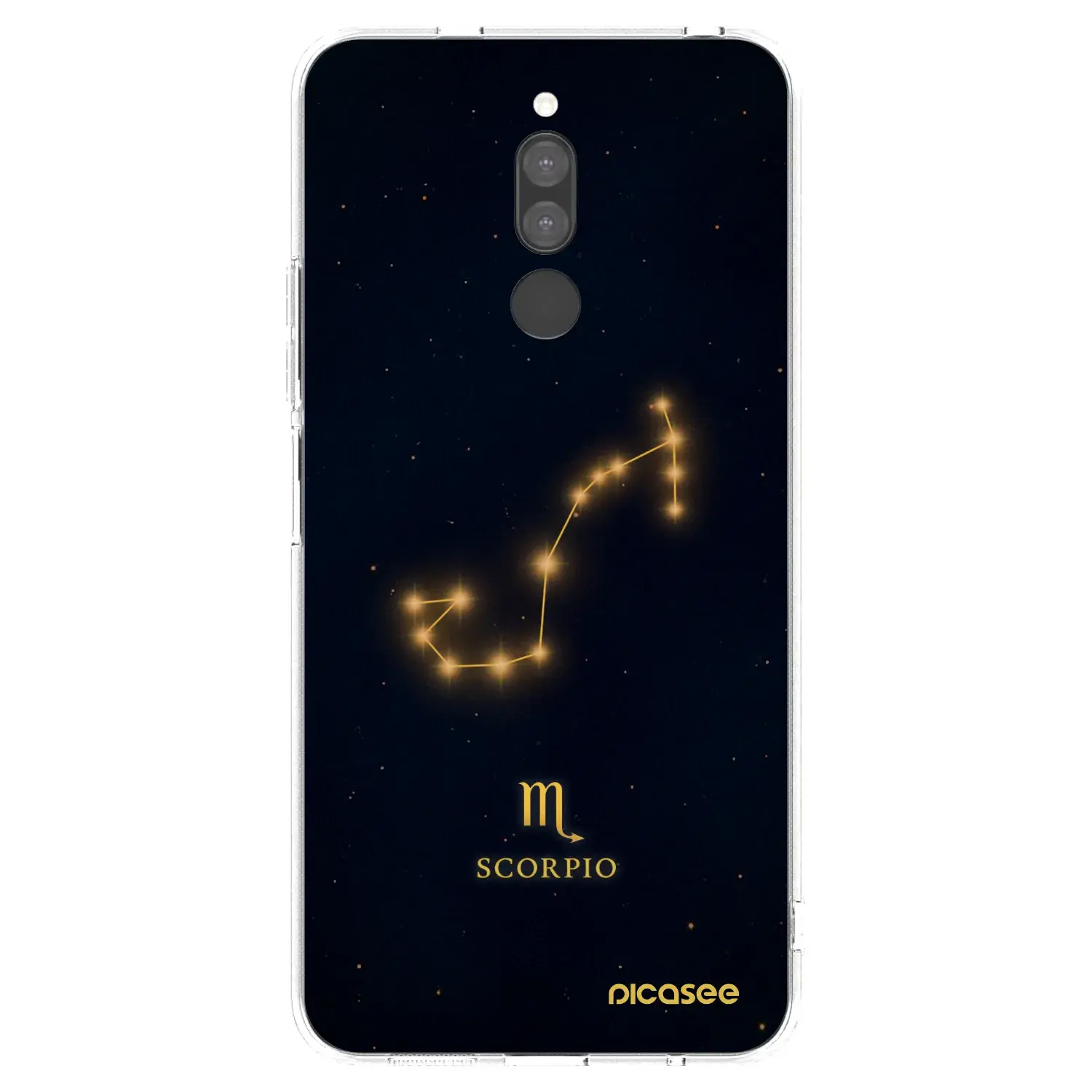 Silikonový průhledný obal pro Xiaomi Redmi 8 - SCORPIO