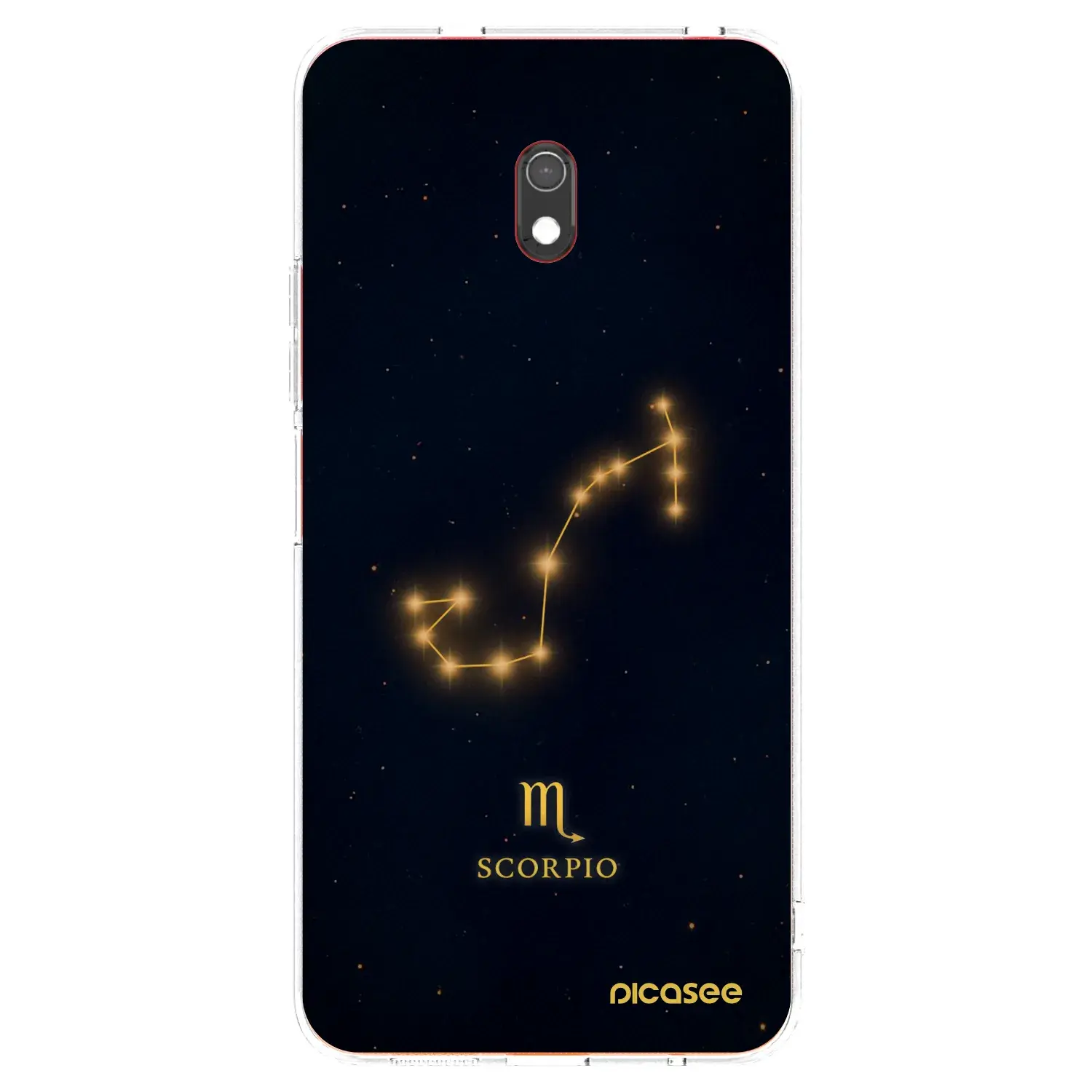 Silikonový průhledný obal pro Xiaomi Redmi 8A - SCORPIO