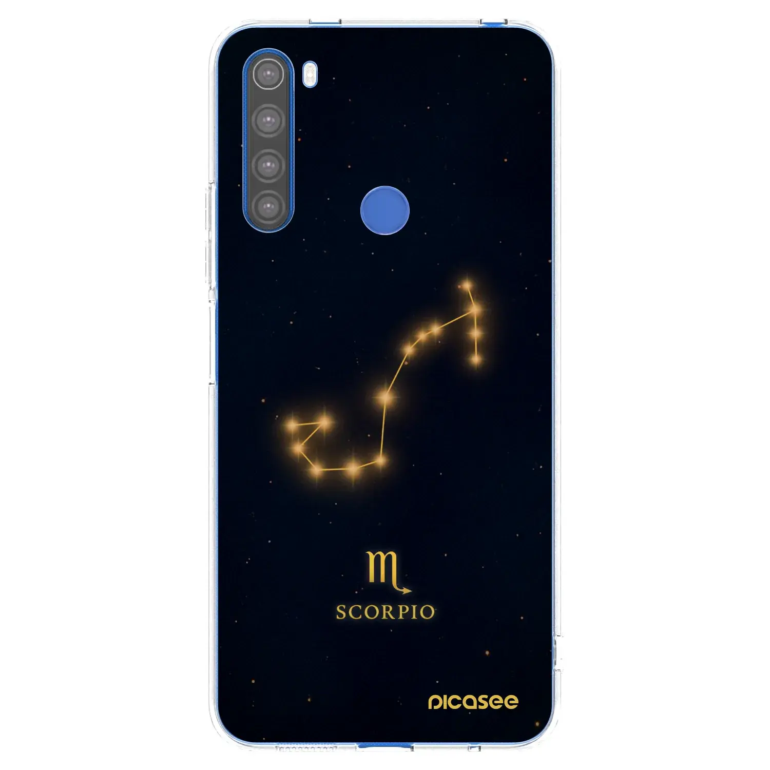 Silikonový průhledný obal pro Xiaomi Redmi Note 8T - SCORPIO
