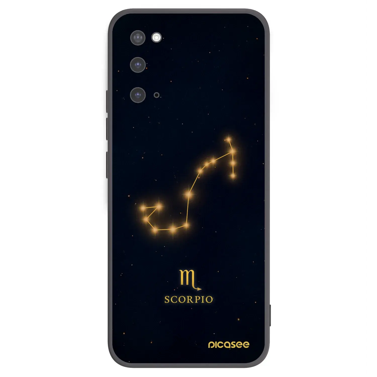Silikonový černý obal pro Samsung Galaxy S20 G980F - SCORPIO