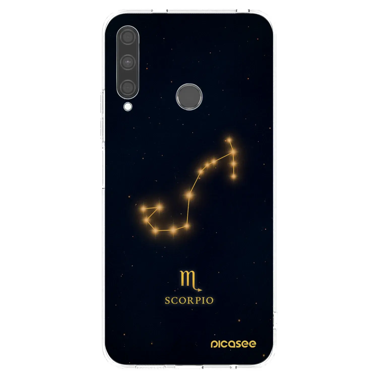 Silikonový průhledný obal pro Huawei P40 Lite E - SCORPIO