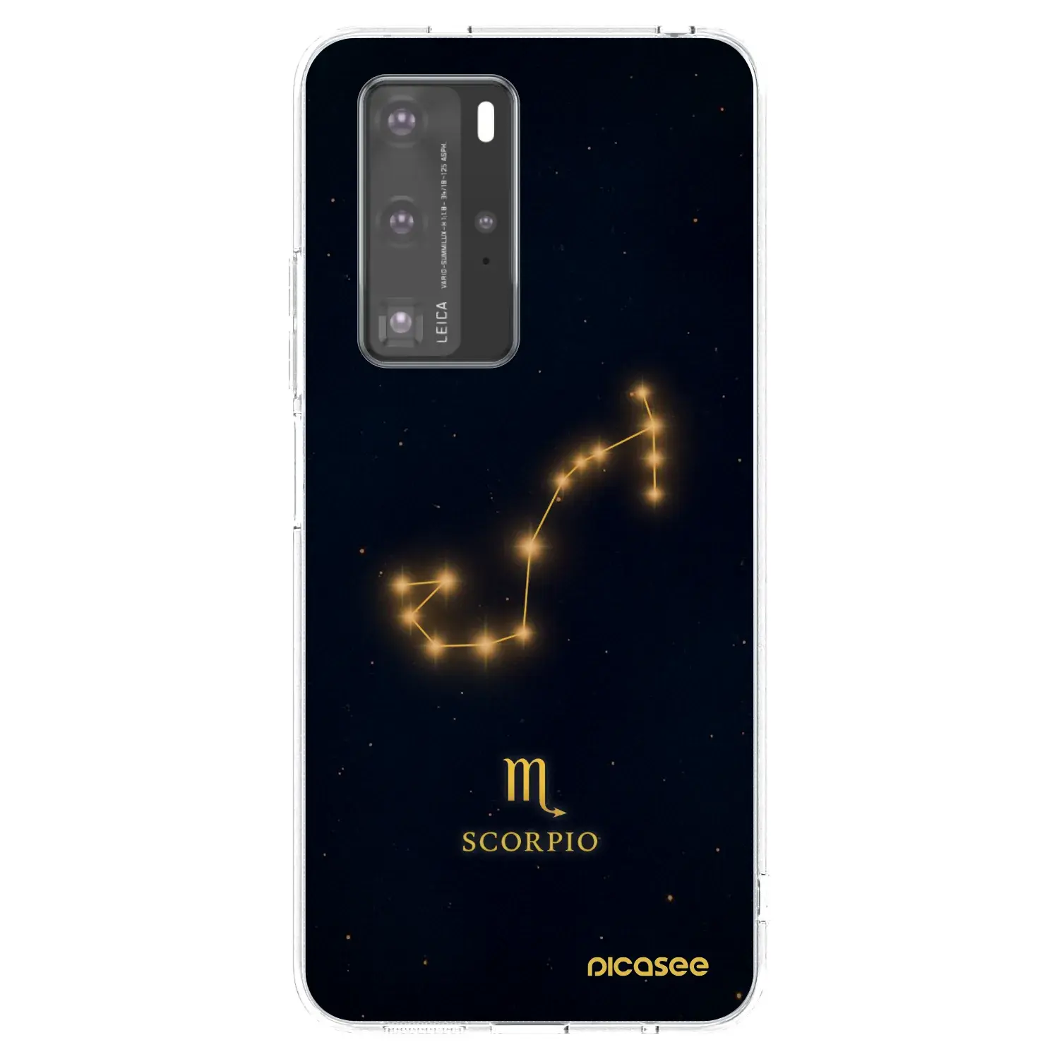 Silikonový průhledný obal pro Huawei P40 Pro - SCORPIO