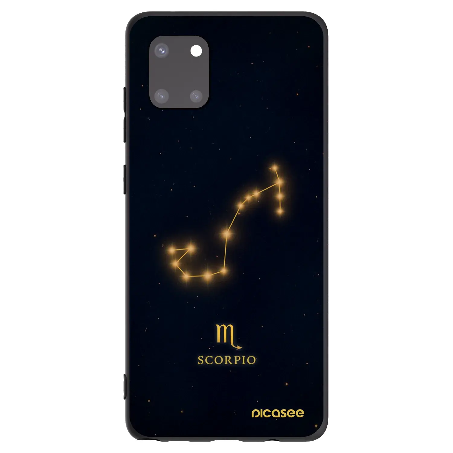 Silikonový černý obal pro Samsung Galaxy Note 10 Lite N770F - SCORPIO