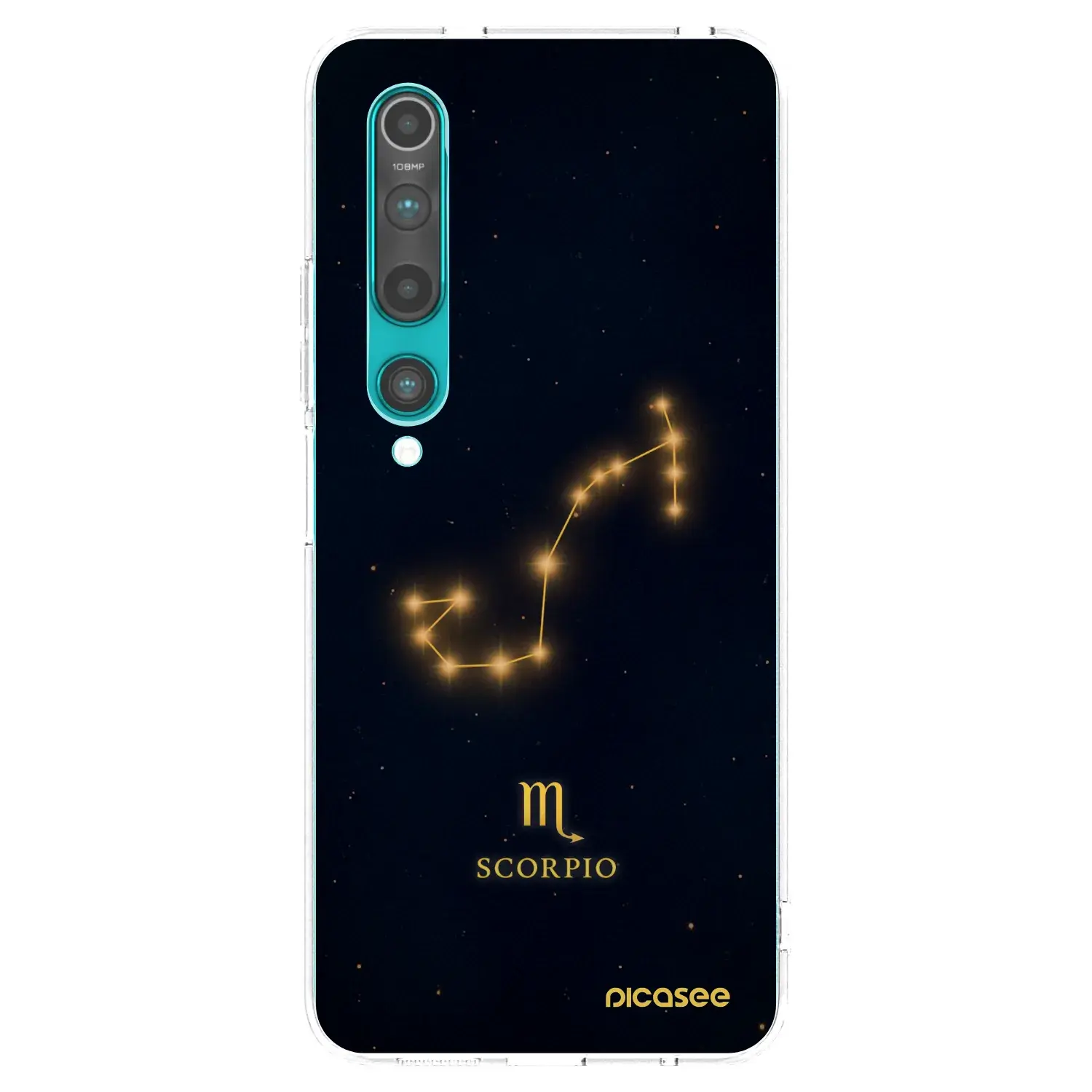 Silikonový průhledný obal pro Xiaomi Mi 10 - SCORPIO