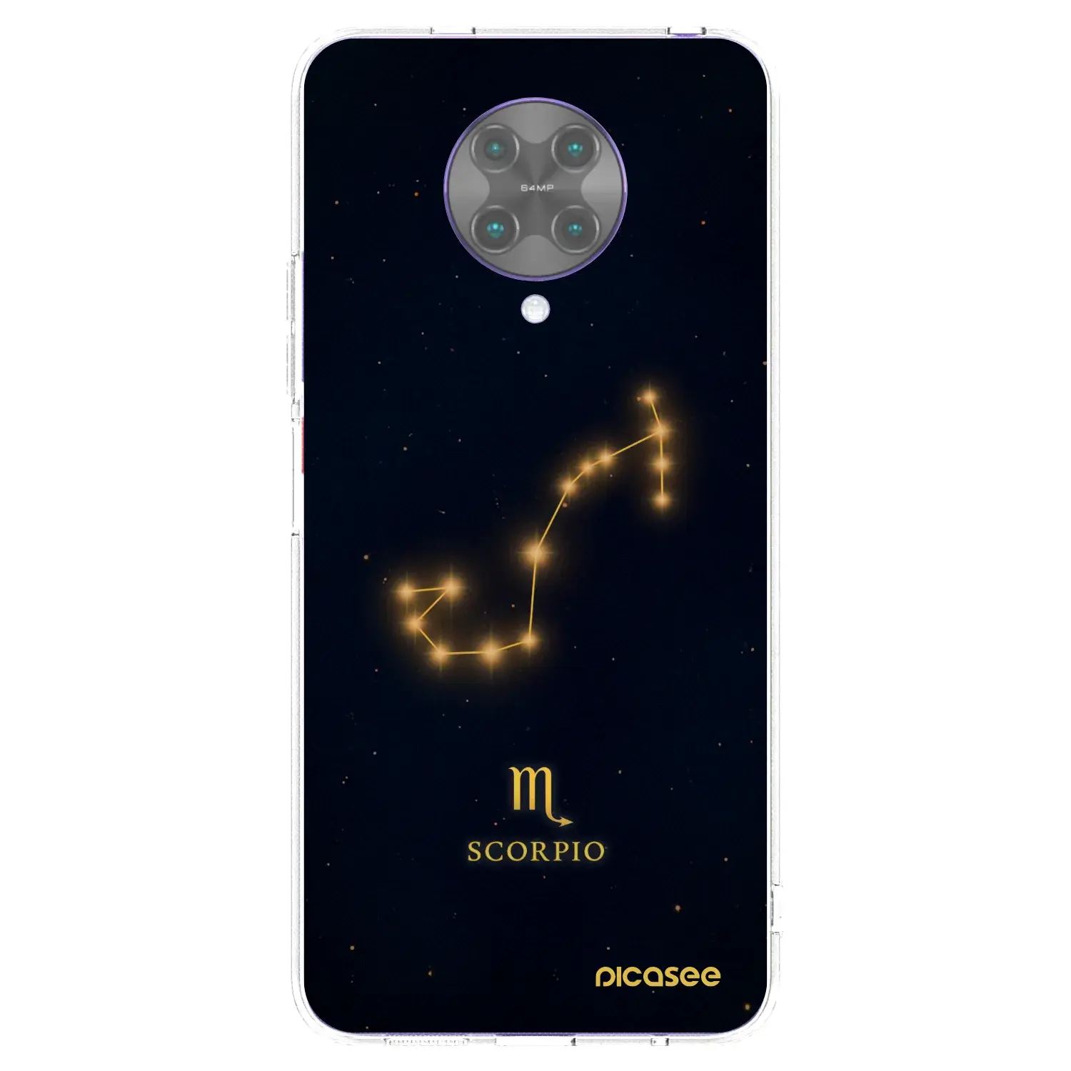Silikonový průhledný obal pro Xiaomi Poco F2 Pro - SCORPIO