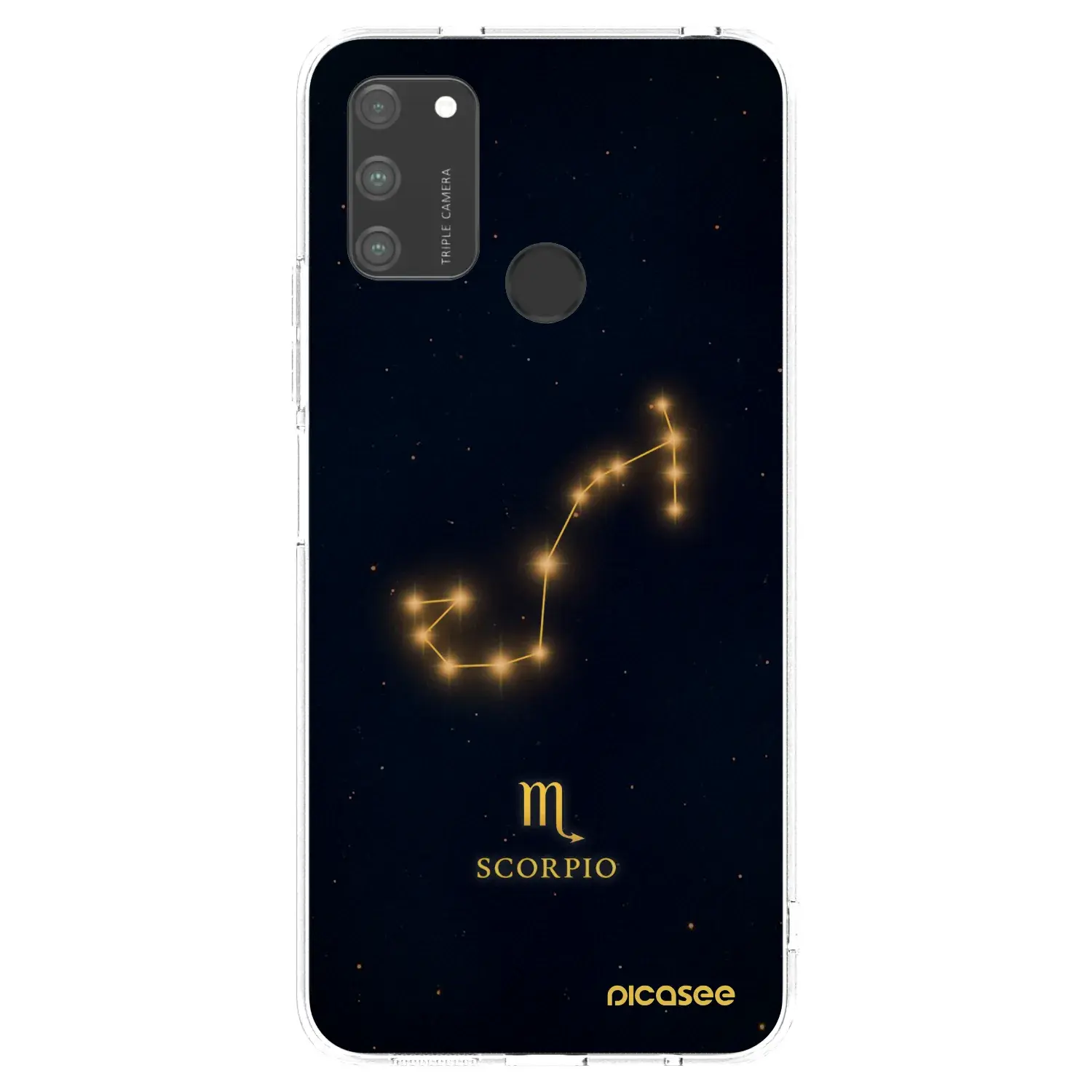 Silikonový průhledný obal pro Honor 9A - SCORPIO