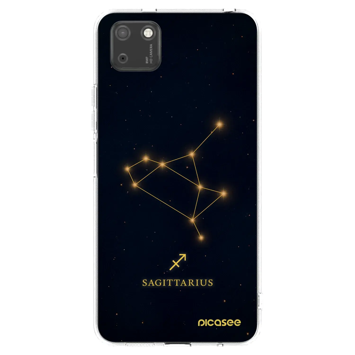 Silikonový průhledný obal pro Huawei Y5P - SAGITTARIUS
