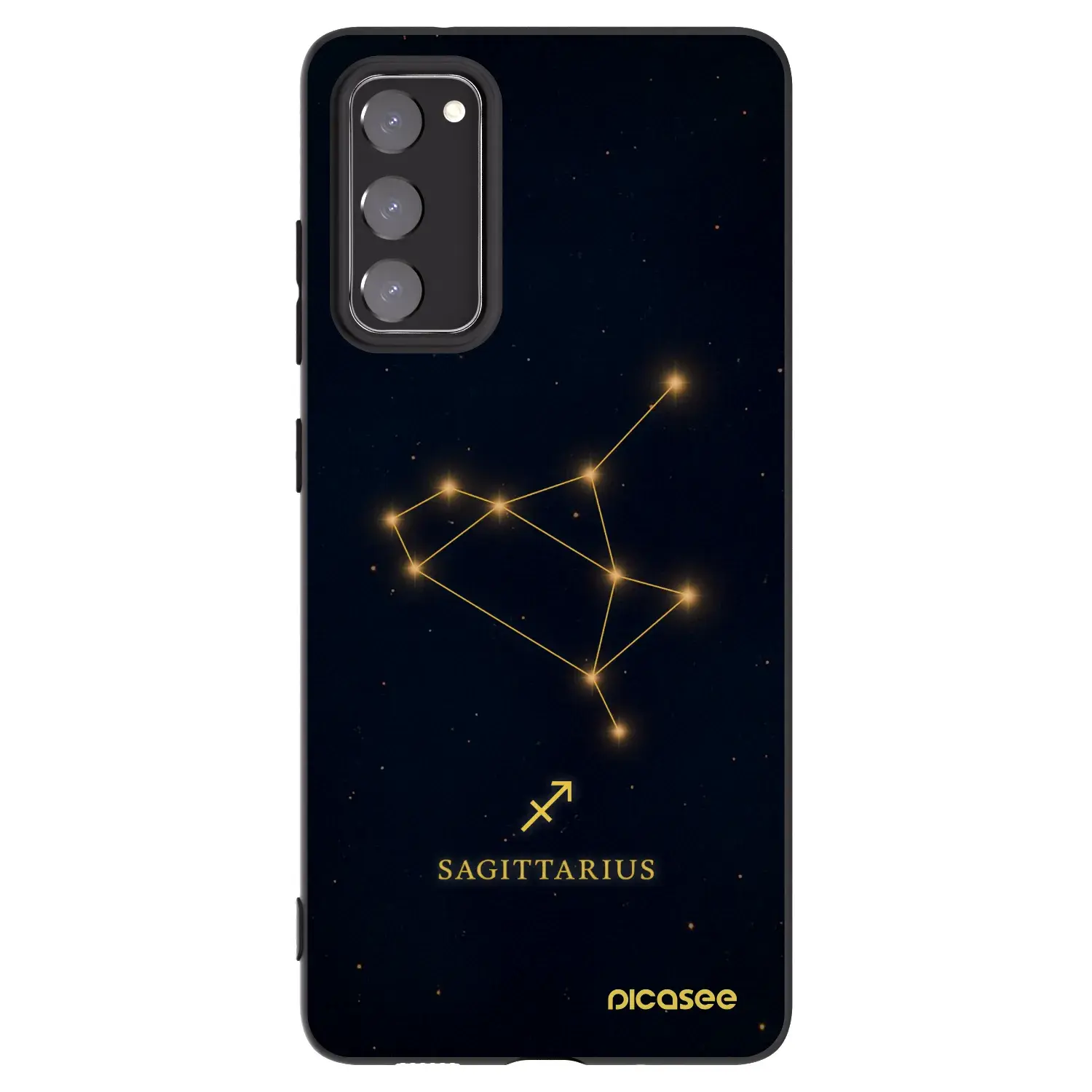 Silikonový černý obal pro Samsung Galaxy S20 FE - SAGITTARIUS