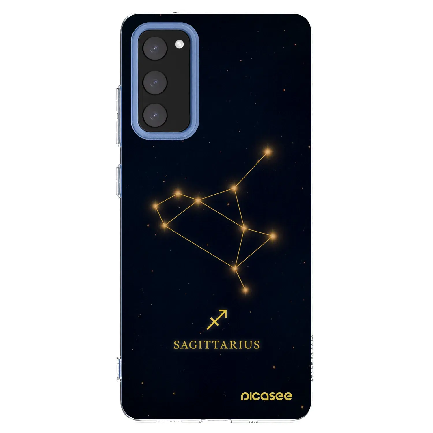 Silikonový průhledný obal pro Samsung Galaxy S20 FE - SAGITTARIUS