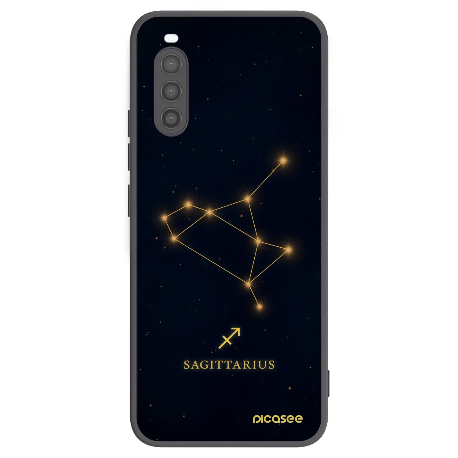 Silikonový černý obal pro Sony Xperia 10 II - SAGITTARIUS