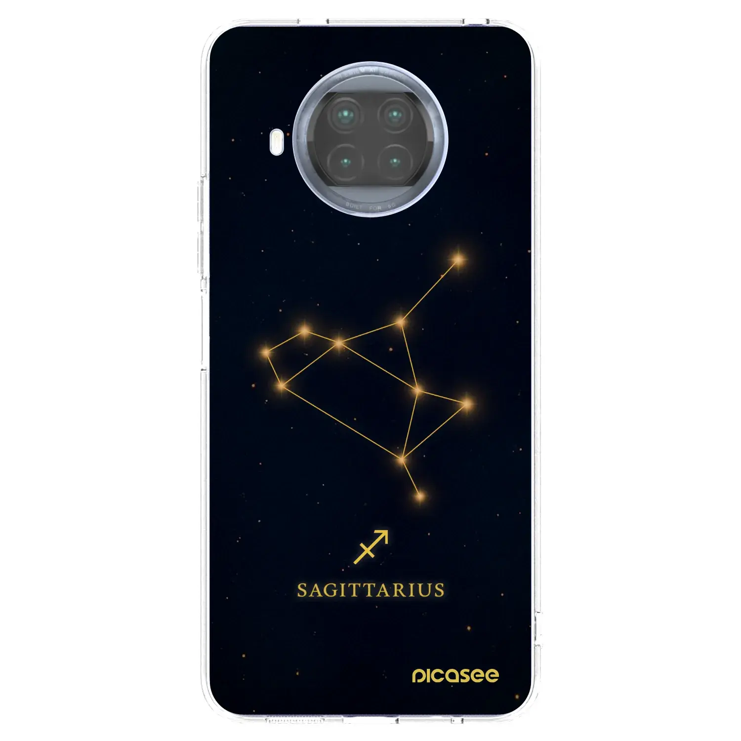 Silikonový průhledný obal pro Xiaomi Mi 10T Lite - SAGITTARIUS