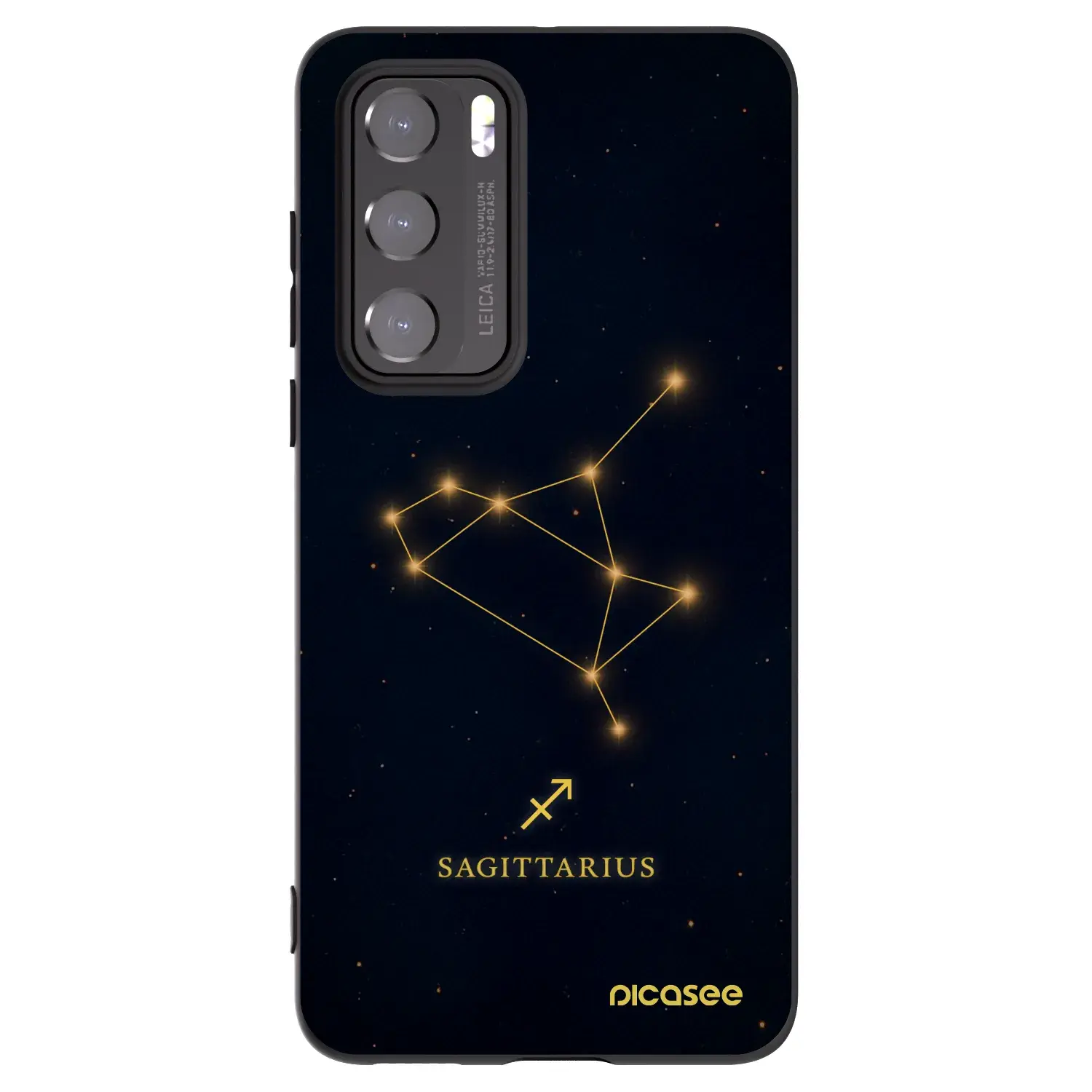 Silikonový černý obal pro Huawei P40 - SAGITTARIUS